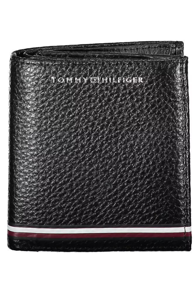 Black Leather Men Wallet - GLAMHUB BOUTIQUE 