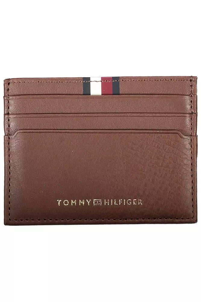 Brown Leather Men Wallet - GLAMHUB BOUTIQUE 