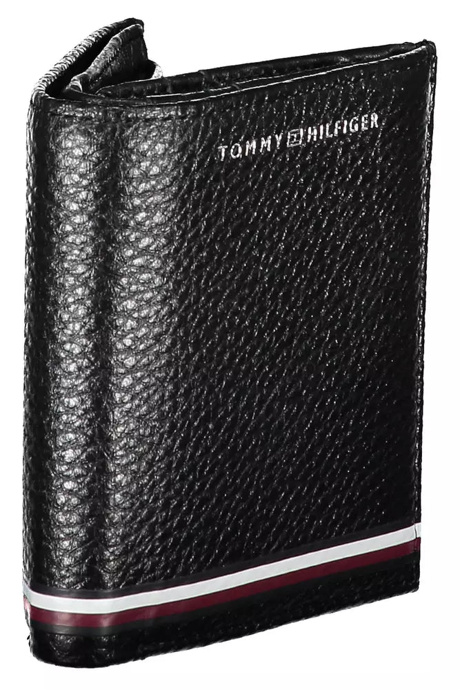 Black Leather Men Wallet - GLAMHUB BOUTIQUE 