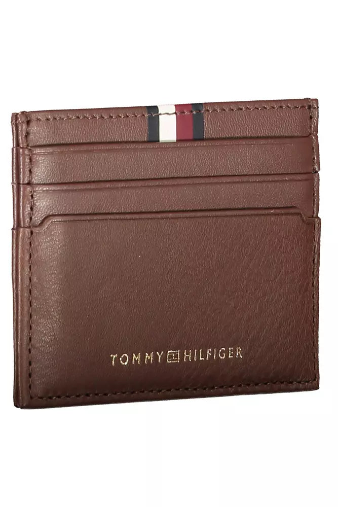 Brown Leather Men Wallet - GLAMHUB BOUTIQUE 