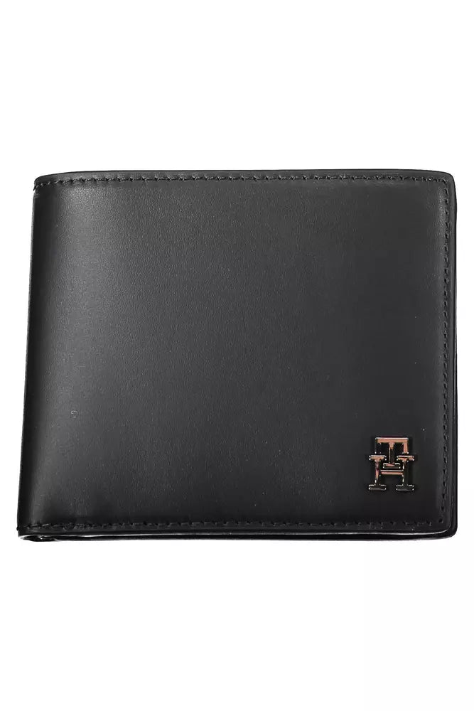 Black Leather Men Wallet - GLAMHUB BOUTIQUE 