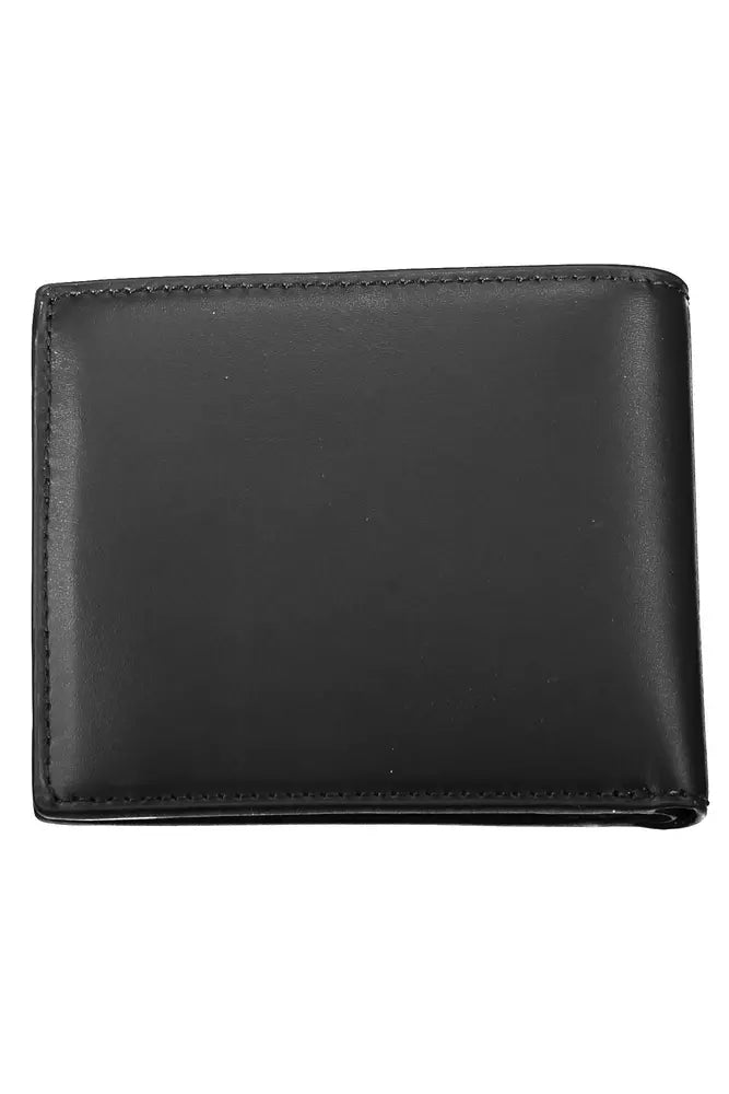 Black Leather Men Wallet - GLAMHUB BOUTIQUE 