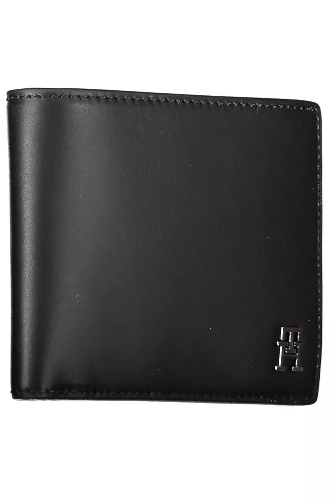 Black Leather Men Wallet - GLAMHUB BOUTIQUE 