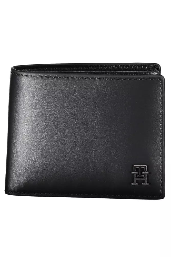 Black Leather Men Wallet - GLAMHUB BOUTIQUE 