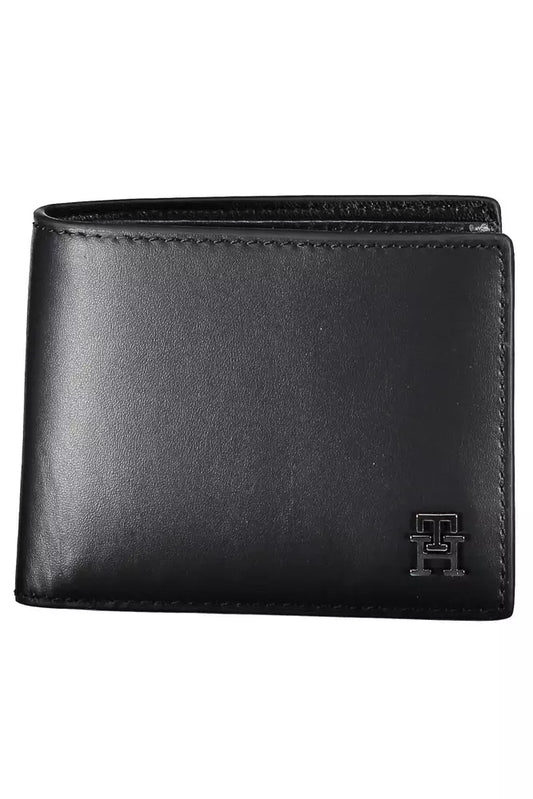 Black Leather Men Wallet - GLAMHUB BOUTIQUE 