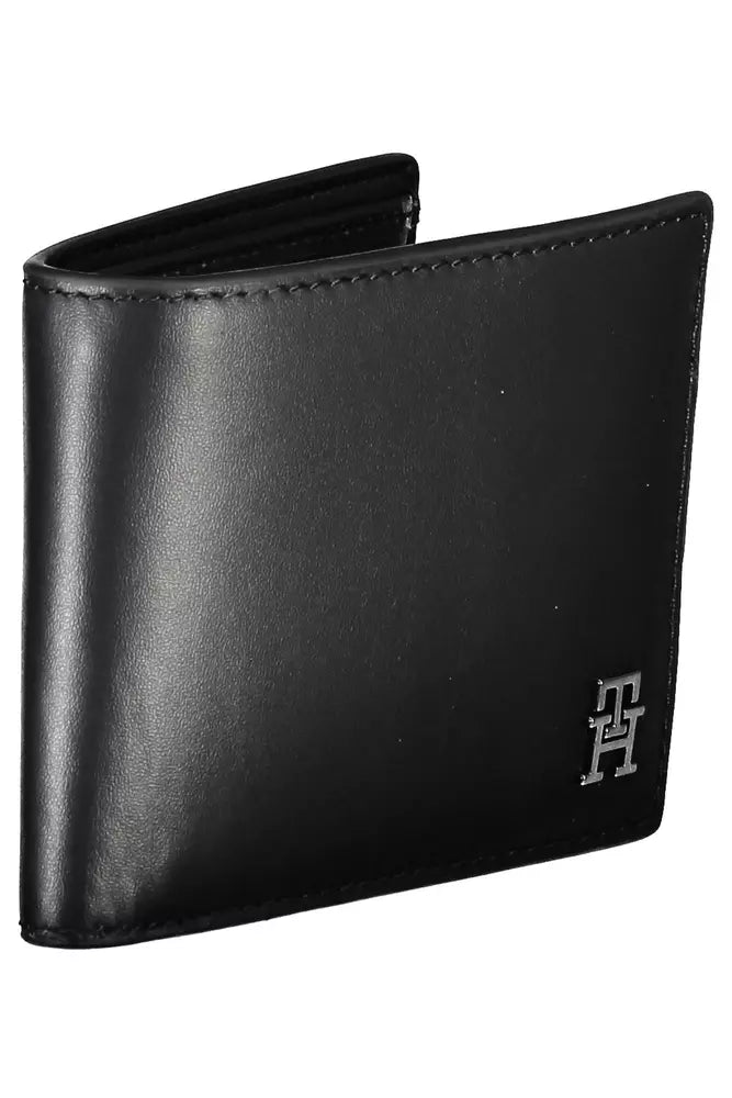 Black Leather Men Wallet - GLAMHUB BOUTIQUE 