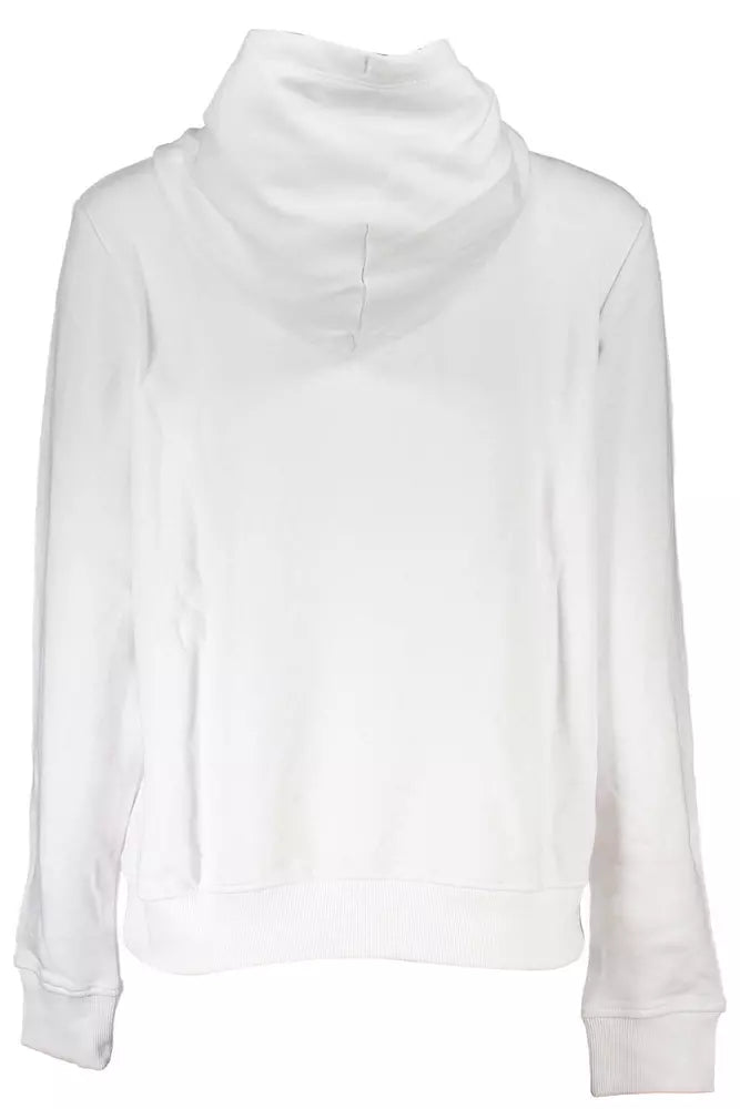 White Cotton Women Sweater - GLAMHUB BOUTIQUE 