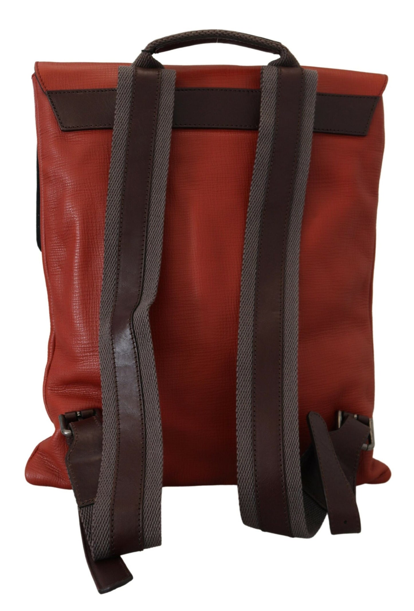 Edler Kalbsleder Rucksack in Orange