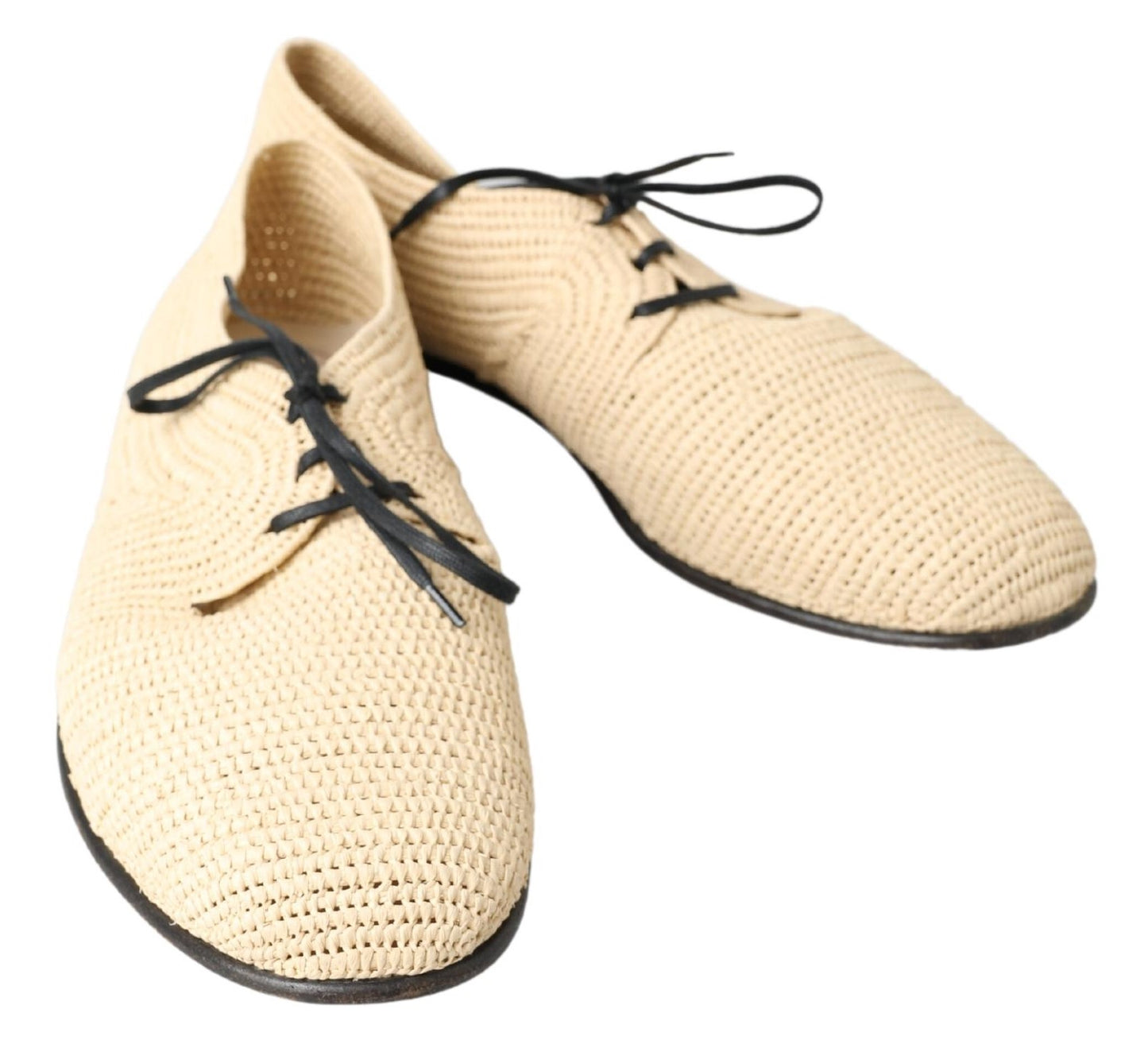 Schicke beige Derby-Schnürschuhe für Herren