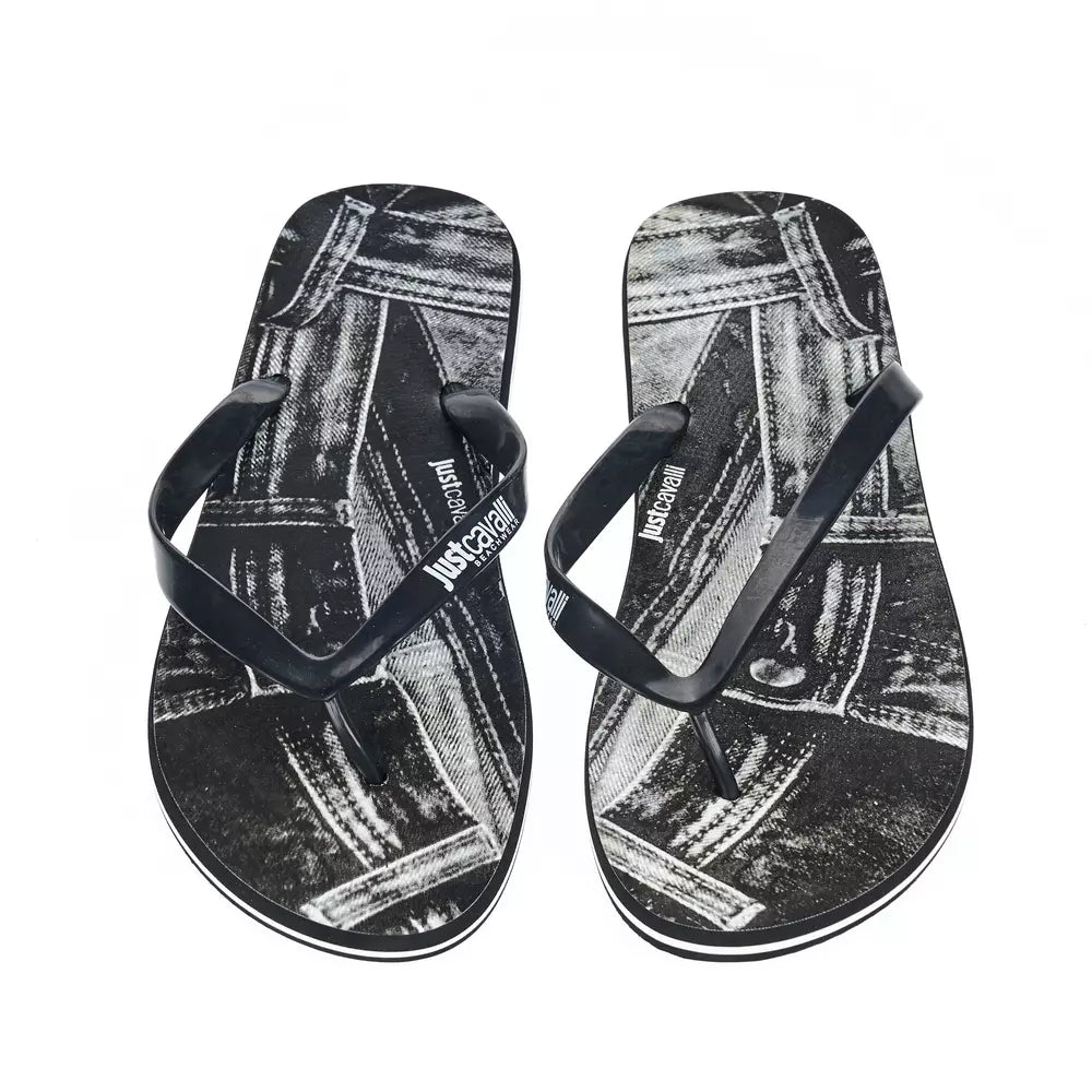 Black EVA Men Sandal - GLAMHUB BOUTIQUE 