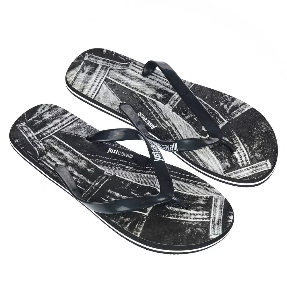 Black EVA Men Sandal - GLAMHUB BOUTIQUE 