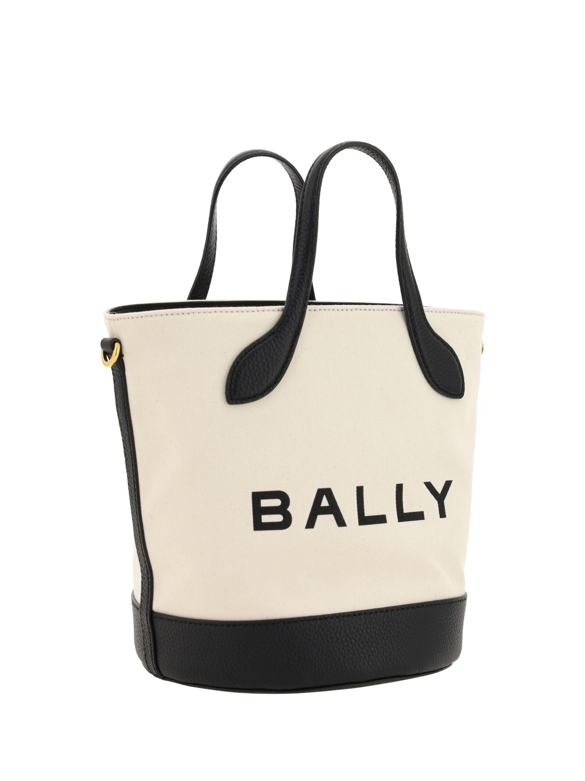 Elegant Monogram Bucket Bag in Black & White - GlamHub Luxury and Icon Brand Clothing