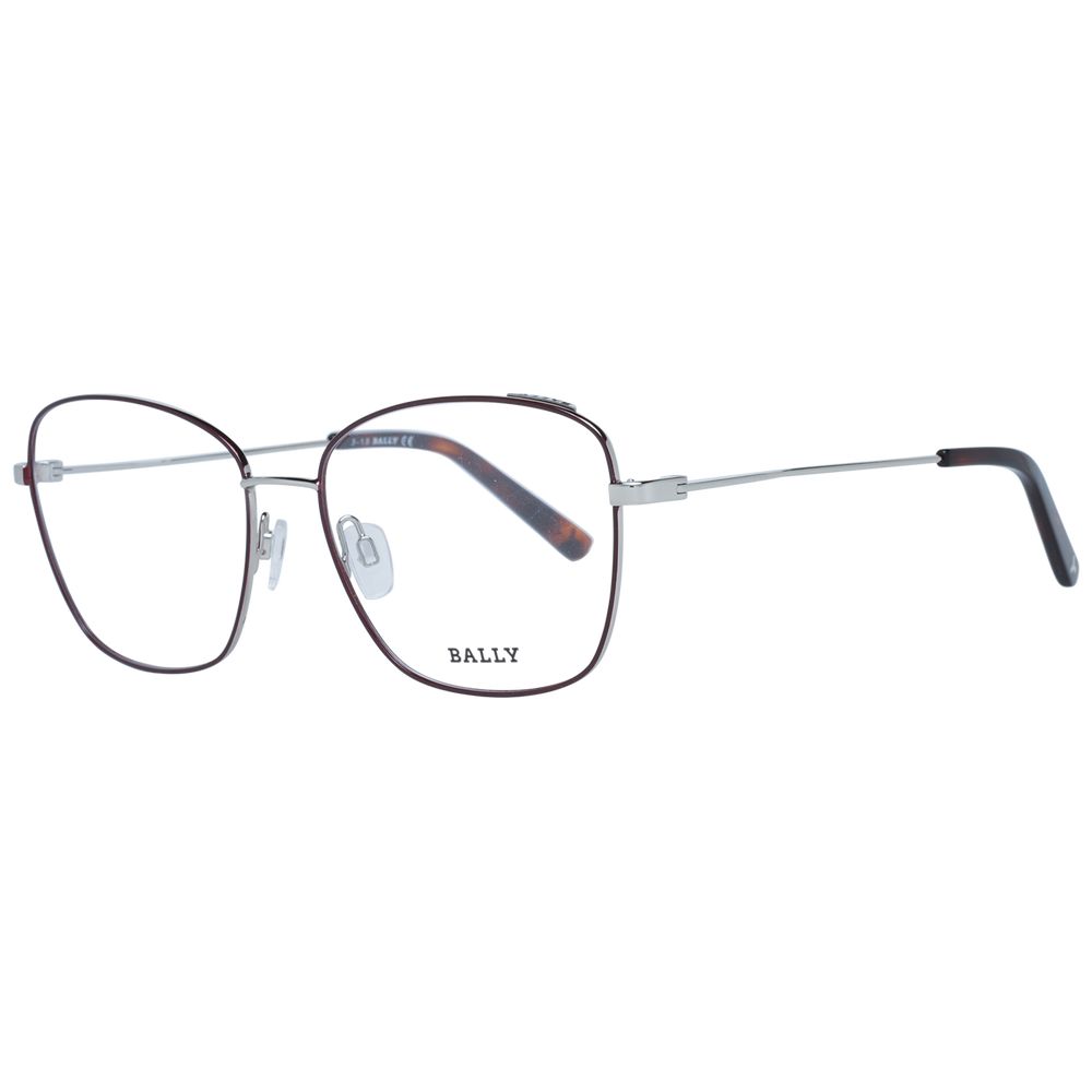 Burgundy Women Optical Frames - GlamHub Luxury and Icon Brand Clothing