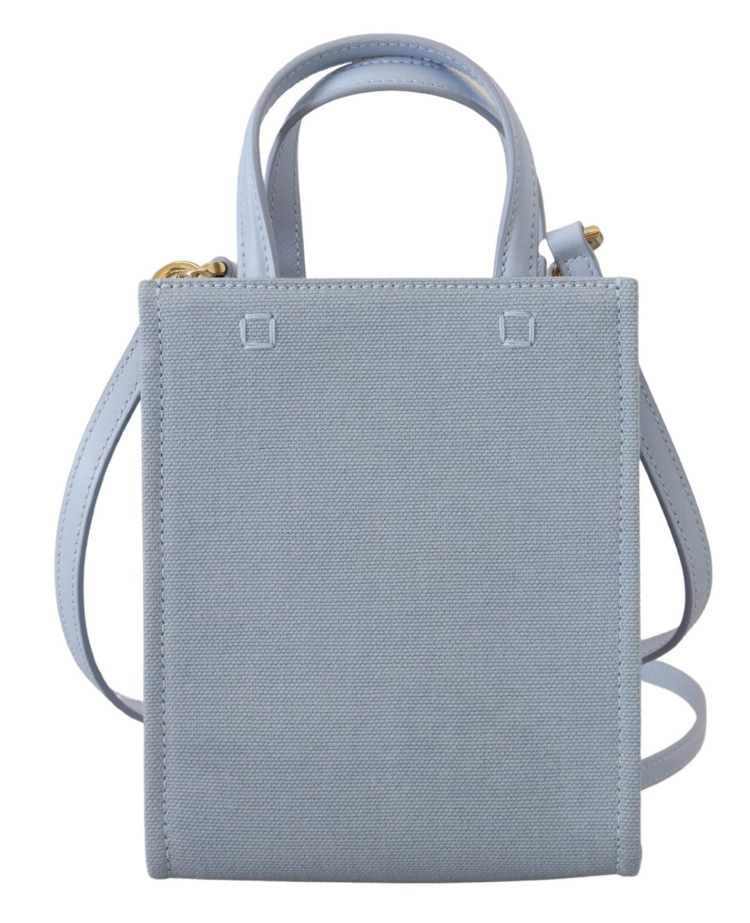 Chic Cloud Blue Cotton Mini Bag - GLAMHUB BOUTIQUE 