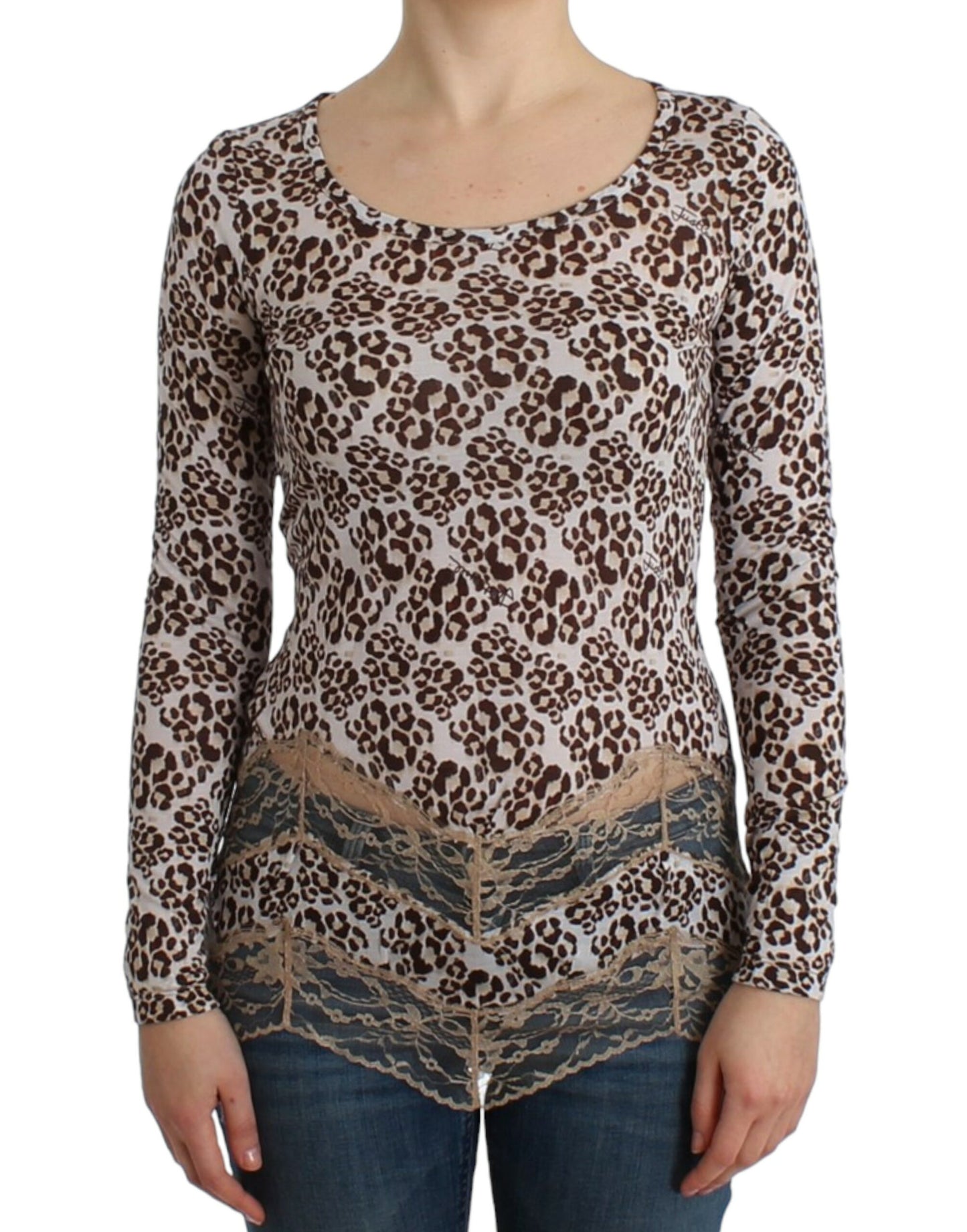 Elegant Floral Lace Longsleeve Top - GLAMHUB BOUTIQUE 