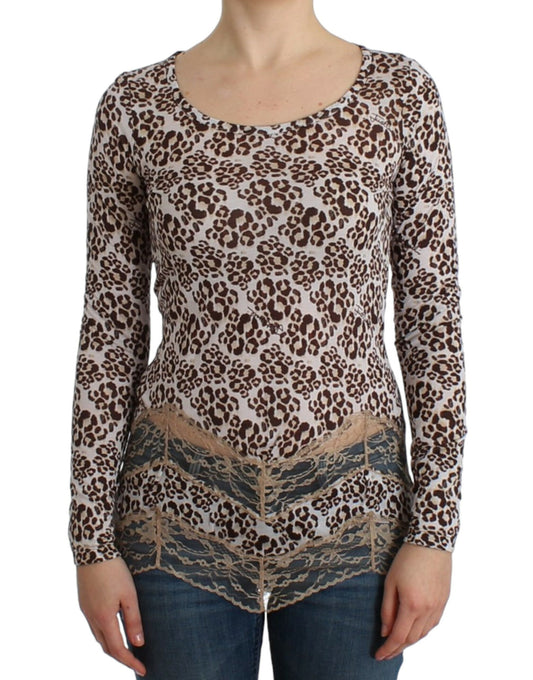 Elegant Floral Lace Longsleeve Top - GLAMHUB BOUTIQUE 