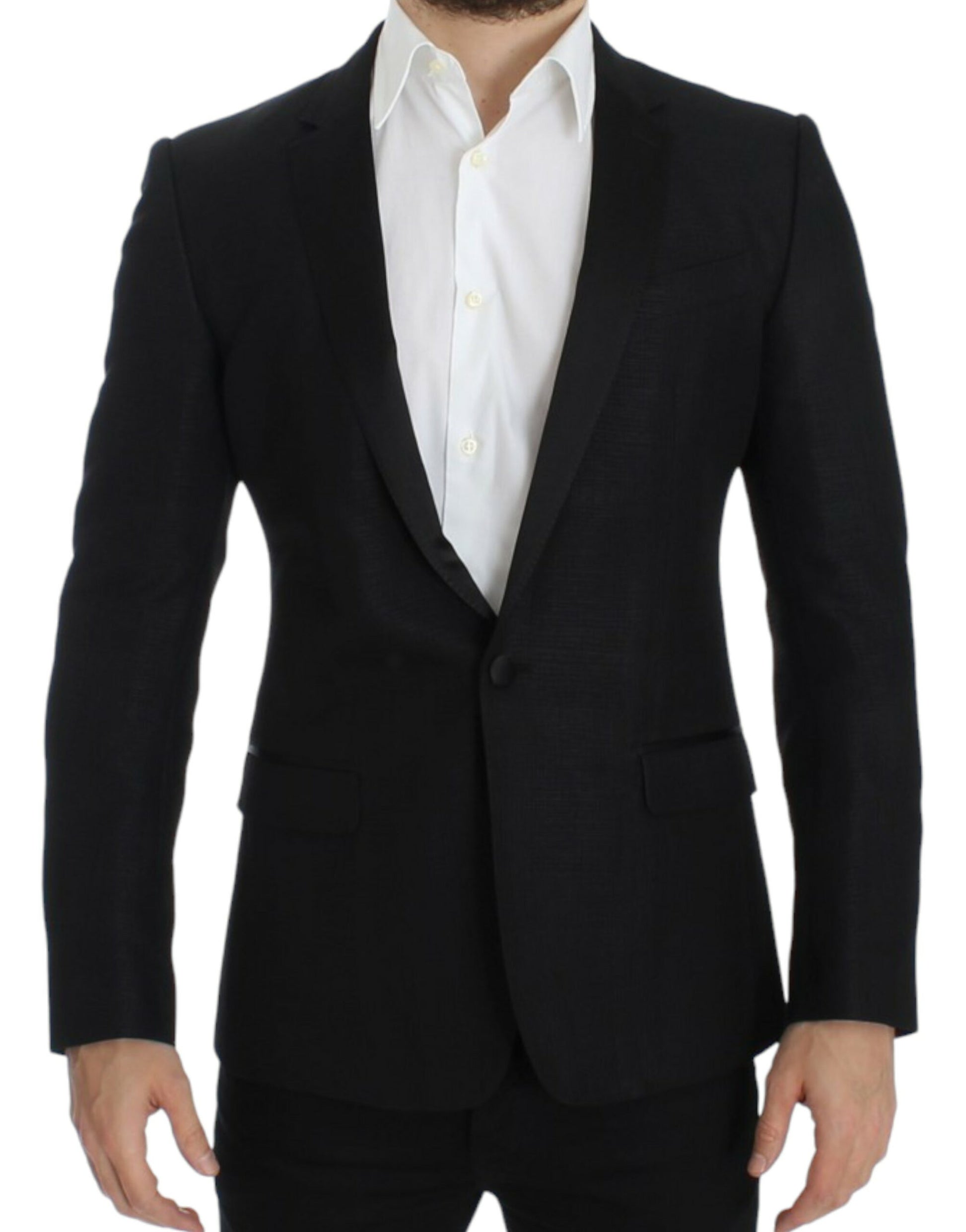 Elegant Martini Slim Fit Blazer Jacket - GlamHub Luxury and Icon Brand Clothing