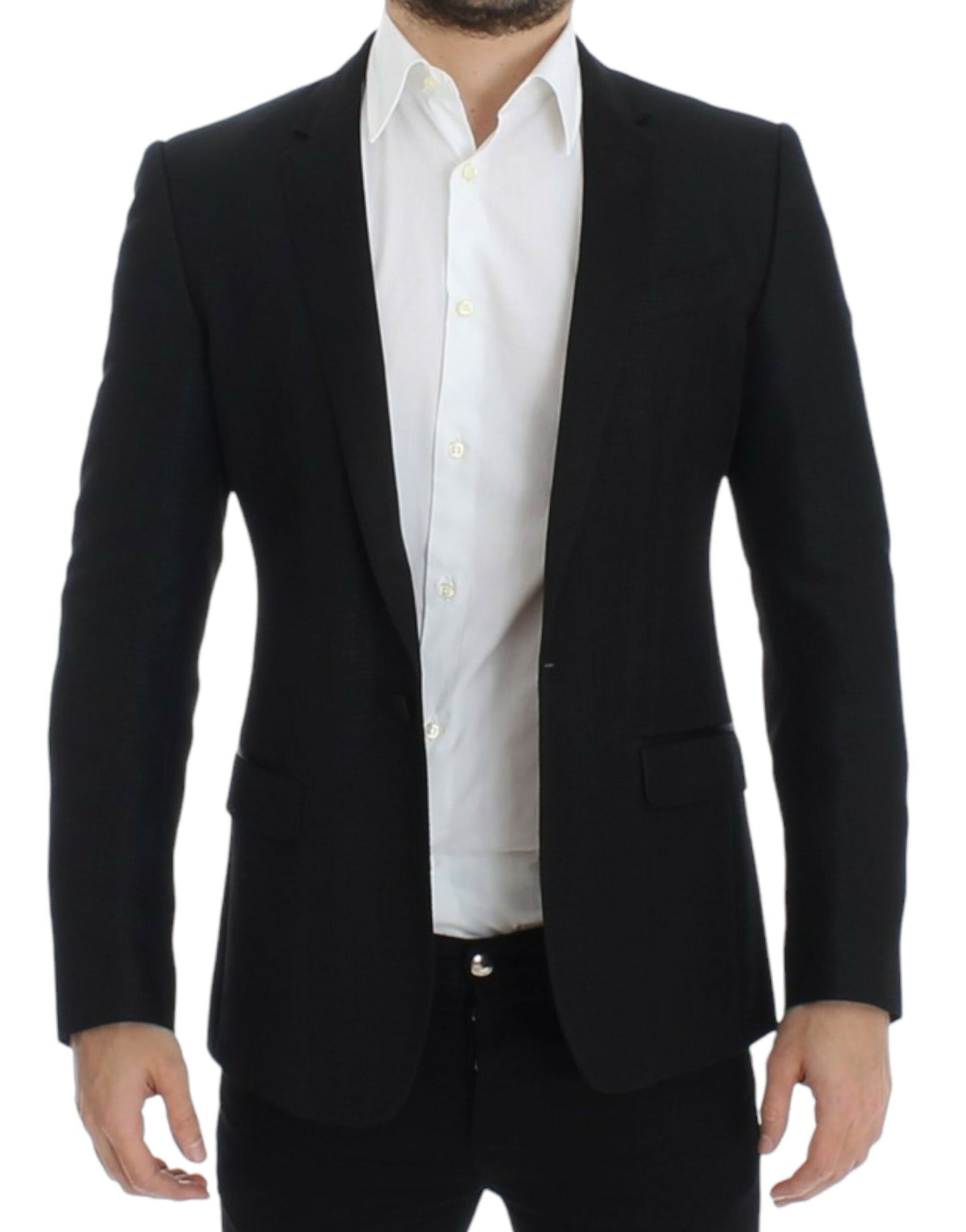 Elegant Martini Slim Fit Blazer Jacket - GlamHub Luxury and Icon Brand Clothing