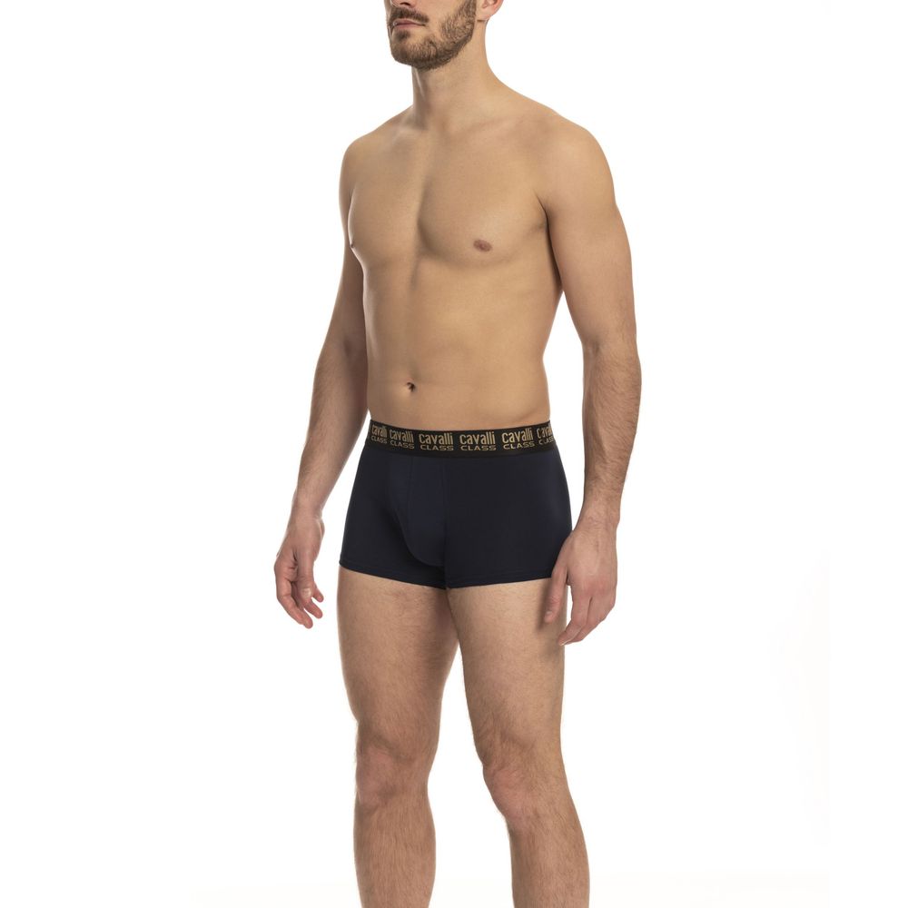 Blue Cotton Men Underwear - GlamHub Luxury and Icon Brand Clothing