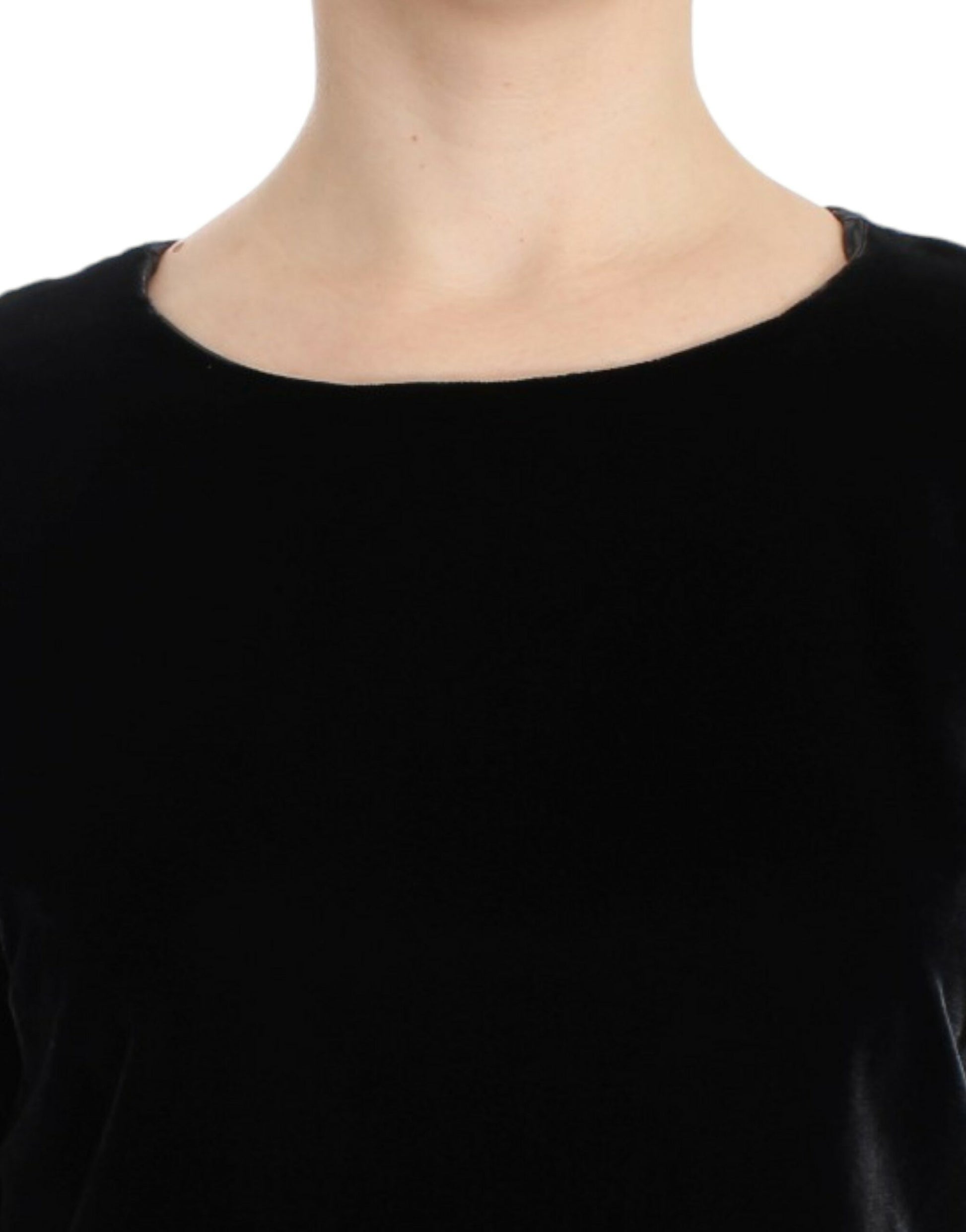 Enchanting Velvet Short Sleeve Top - GlamHub Luxury and Icon Brand Clothing