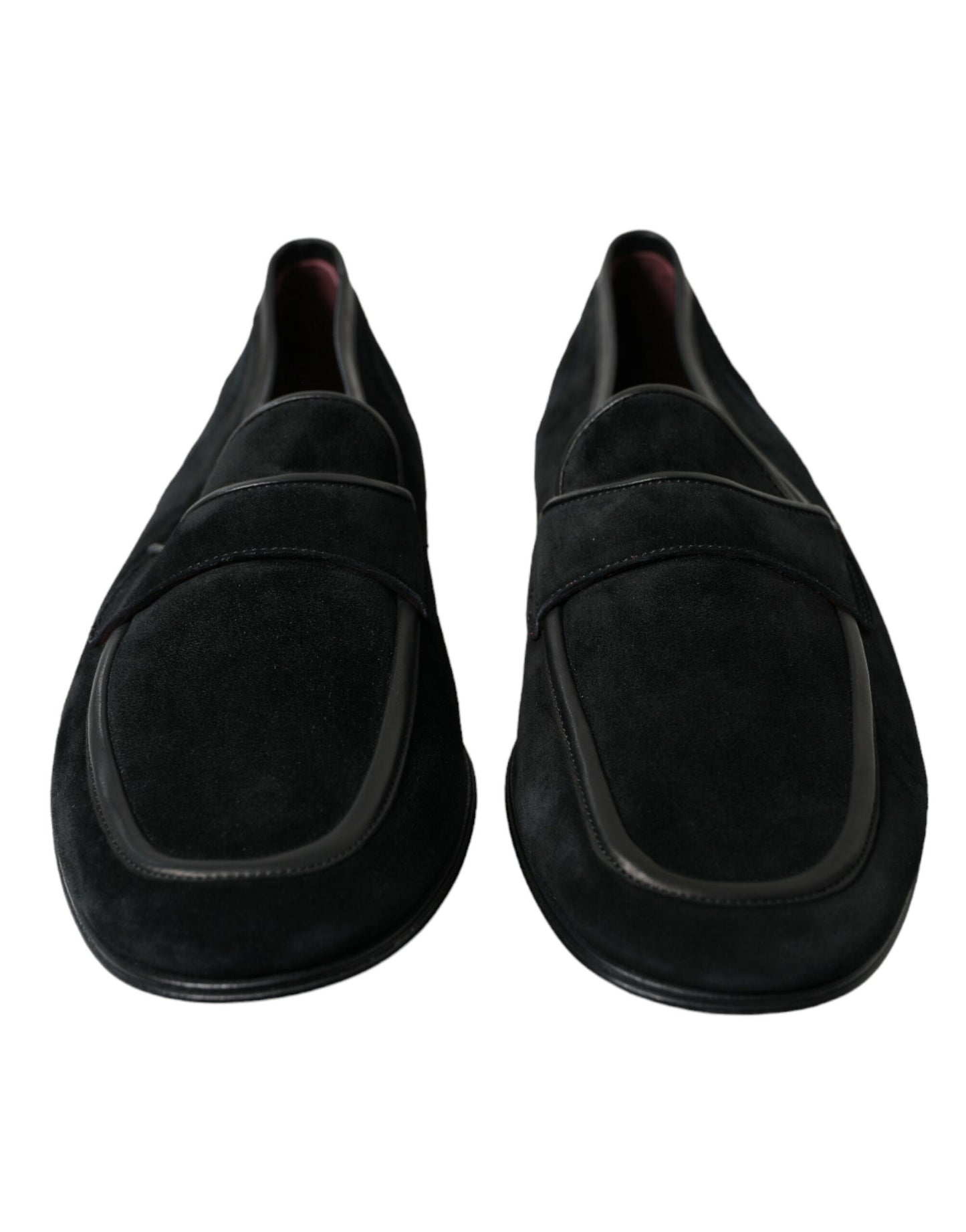 Elegante schwarze Samt-Loafer für Herren