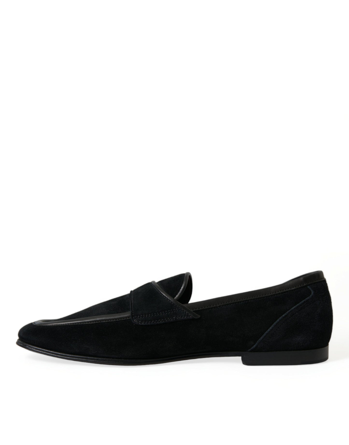 Elegante schwarze Samt-Loafer für Herren