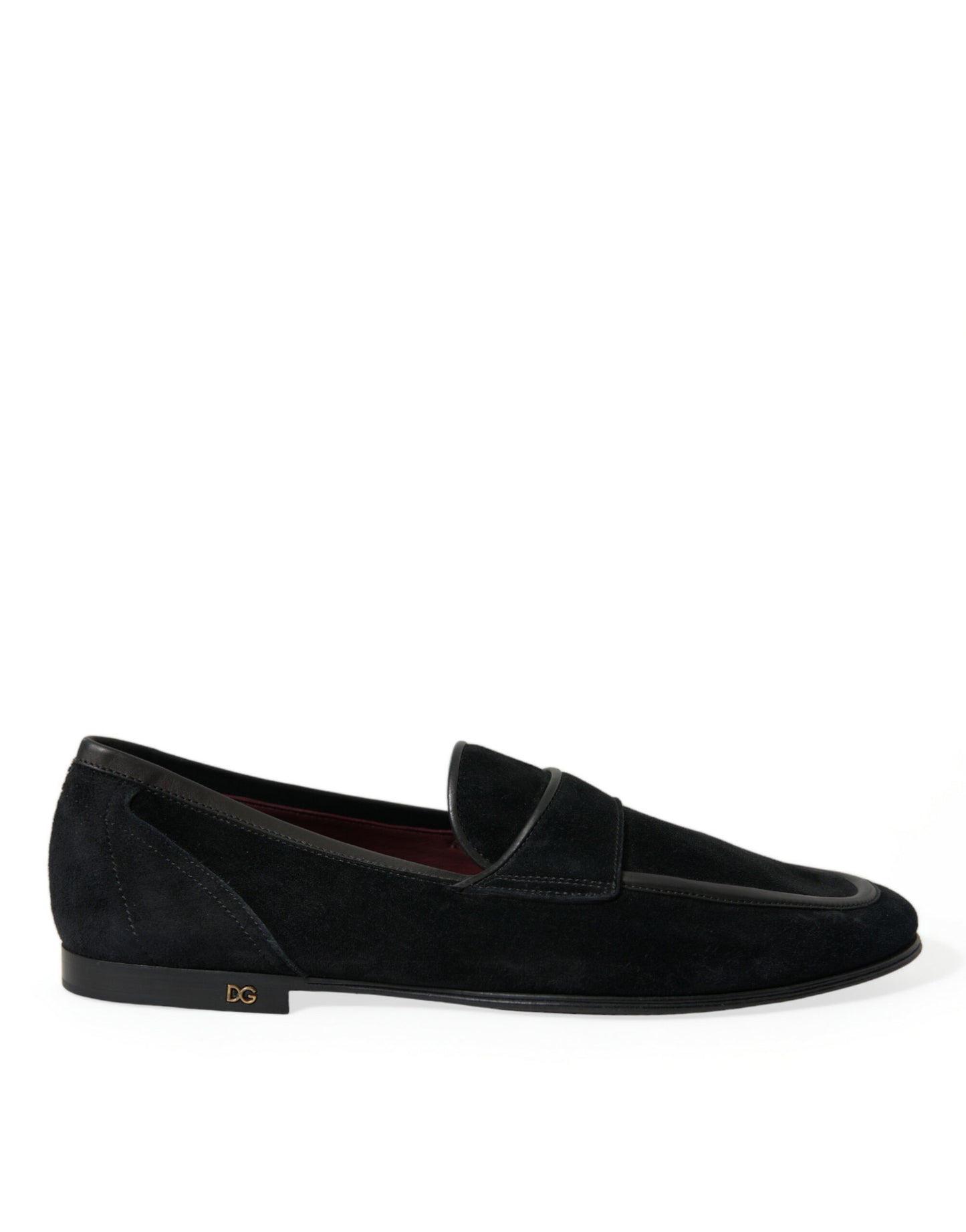 Elegante schwarze Samt-Loafer für Herren