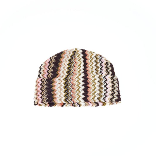 Multicolor Wool Women Hat - GlamHub Luxury and Icon Brand Clothing