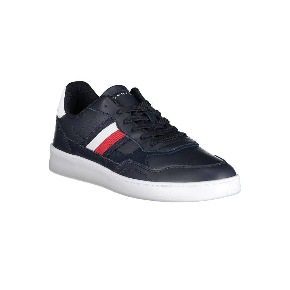 Blue Polyethylene Men Sneaker - GLAMHUB BOUTIQUE 