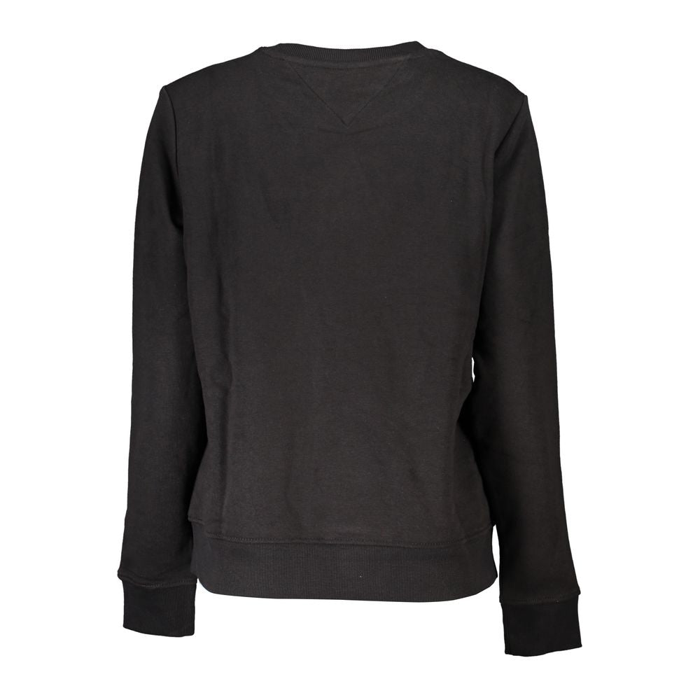 Black Cotton Women Sweater - GLAMHUB BOUTIQUE 