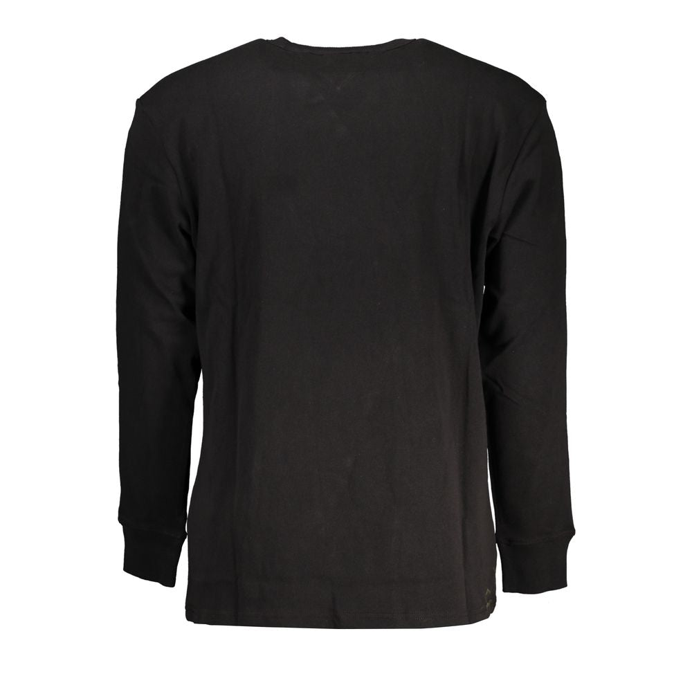 Black Cotton Men TShirt - GLAMHUB BOUTIQUE 