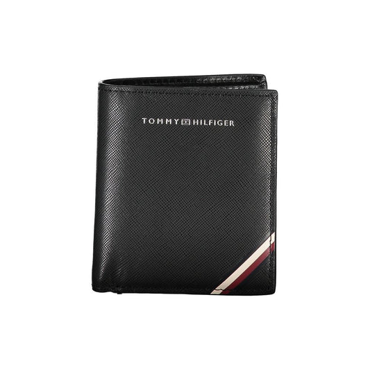 Black Leather Men Wallet - GLAMHUB BOUTIQUE 