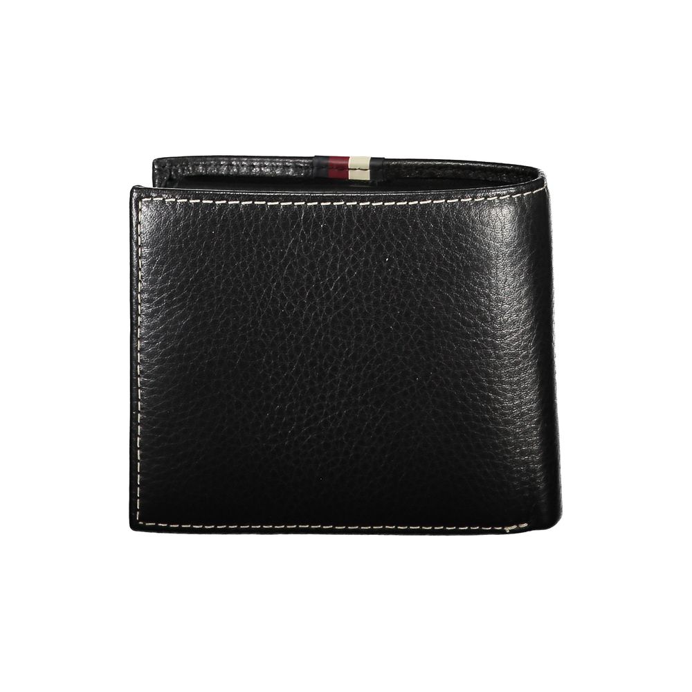 Black Leather Men Wallet - GLAMHUB BOUTIQUE 