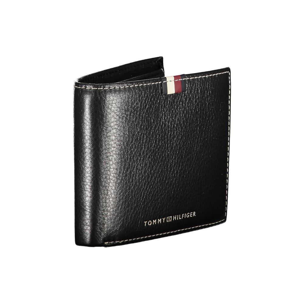 Black Leather Men Wallet - GLAMHUB BOUTIQUE 