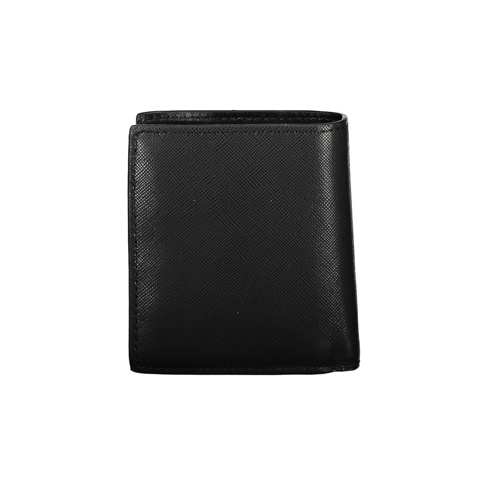 Black Leather Men Wallet - GLAMHUB BOUTIQUE 