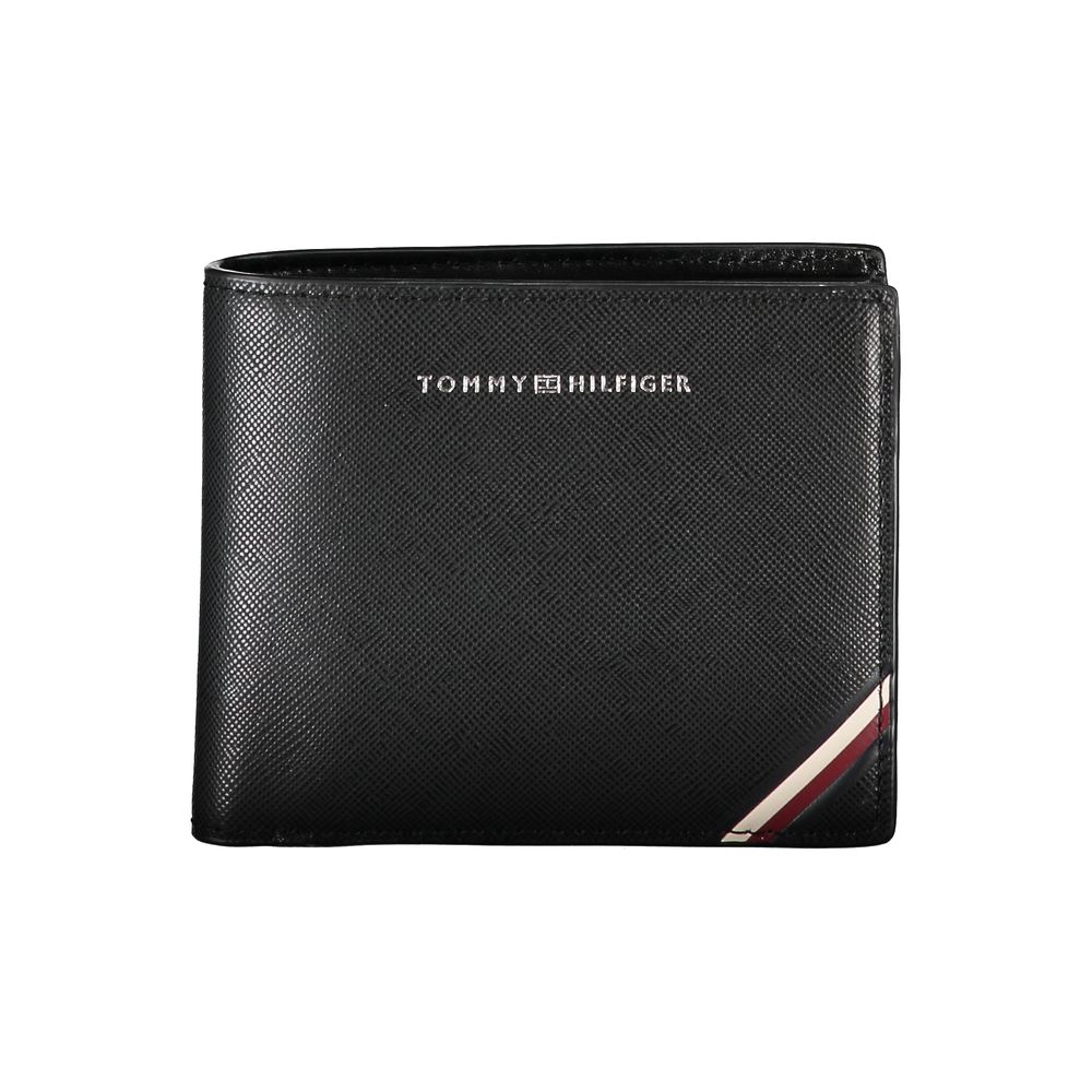 Black Leather Men Wallet - GLAMHUB BOUTIQUE 