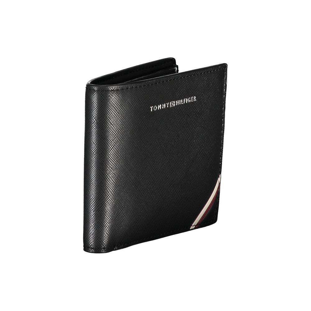 Black Leather Men Wallet - GLAMHUB BOUTIQUE 