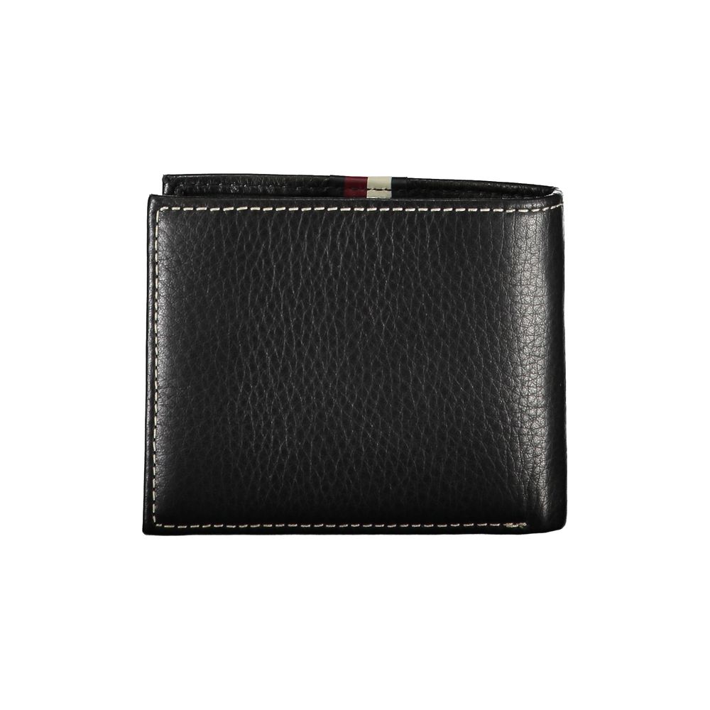 Black Leather Men Wallet - GLAMHUB BOUTIQUE 