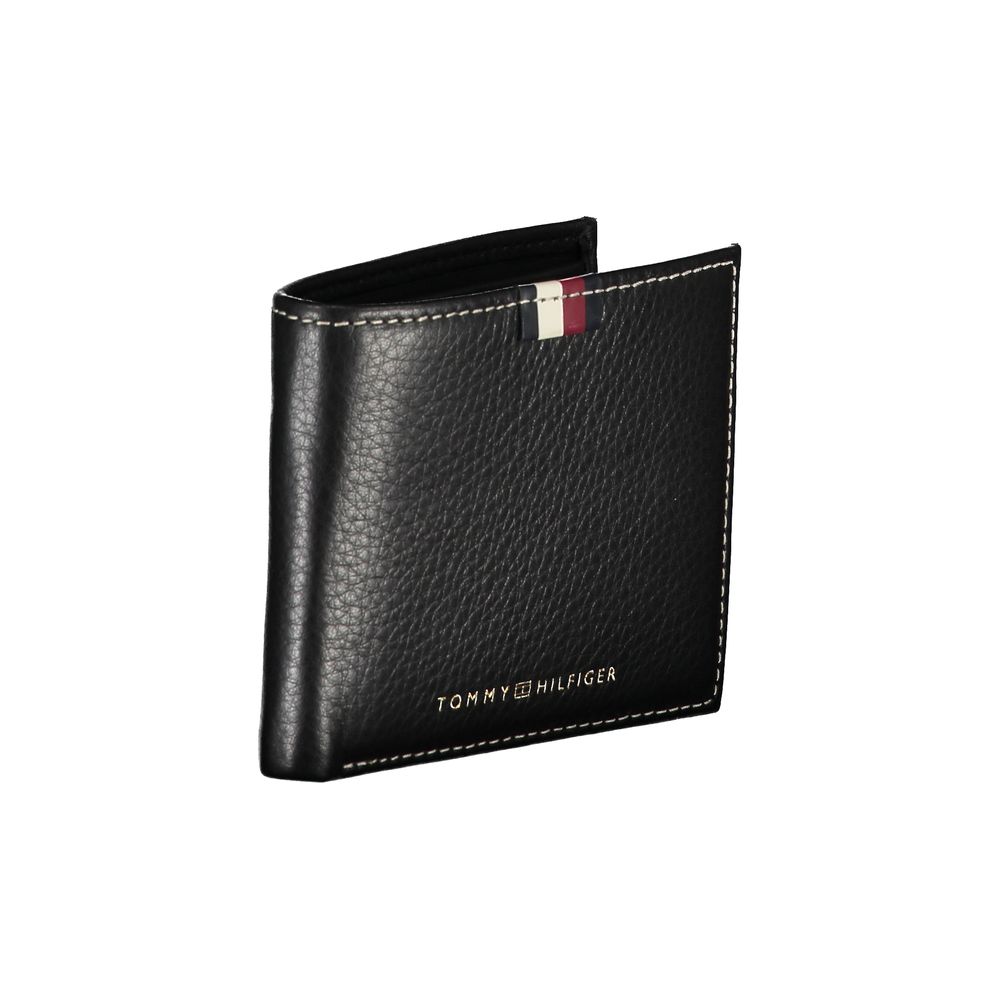 Black Leather Men Wallet - GLAMHUB BOUTIQUE 