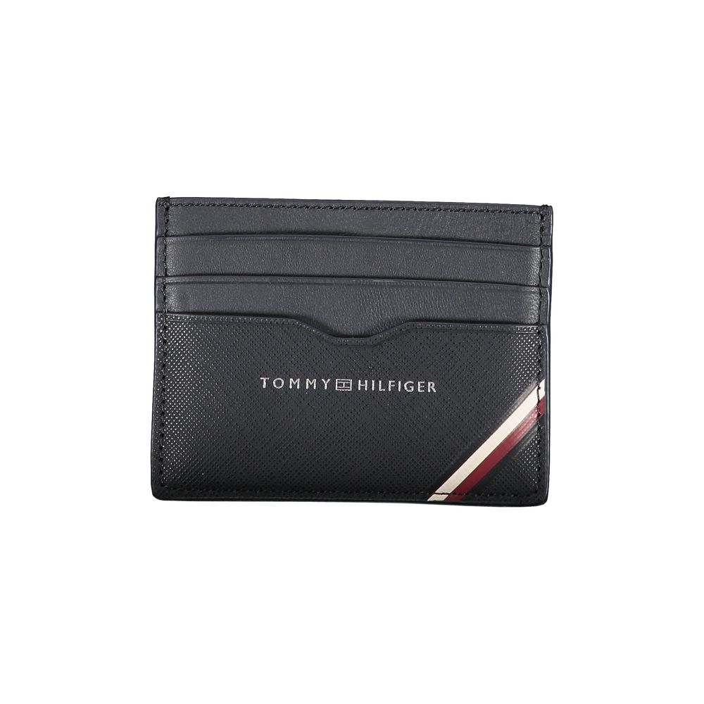 Blue Leather Men Wallet - GLAMHUB BOUTIQUE 