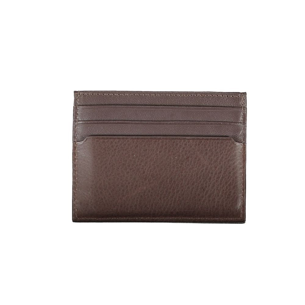 Brown Leather Men Wallet - GLAMHUB BOUTIQUE 