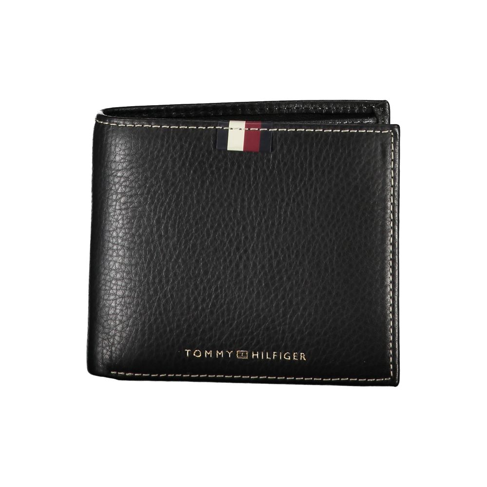 Black Leather Men Wallet - GLAMHUB BOUTIQUE 