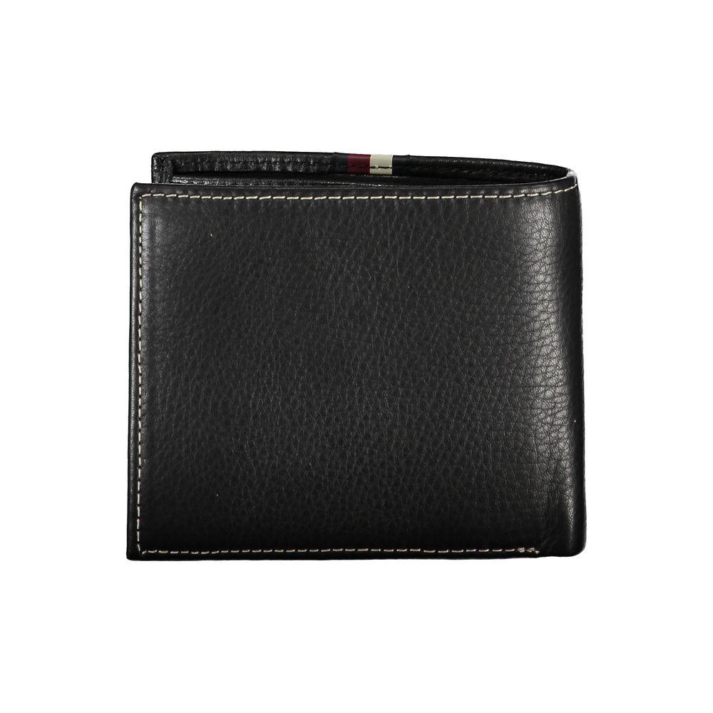 Black Leather Men Wallet - GLAMHUB BOUTIQUE 