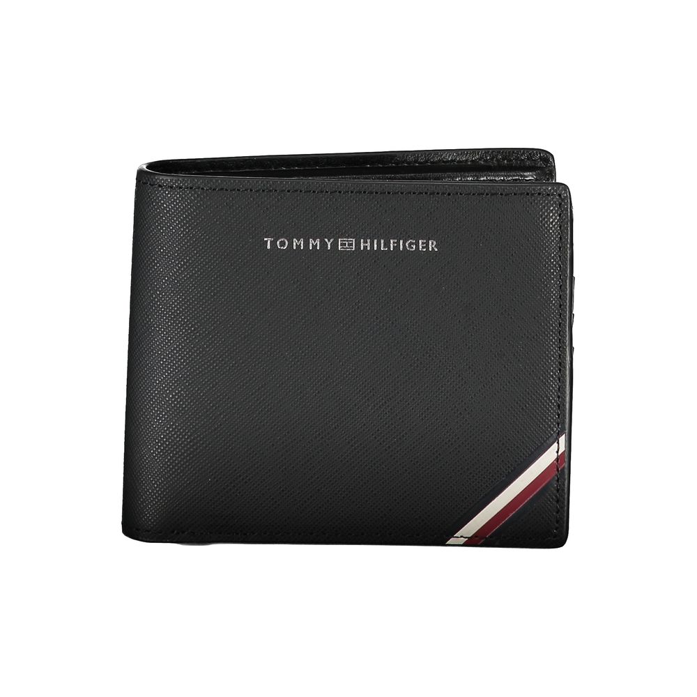 Black Leather Men Wallet - GLAMHUB BOUTIQUE 