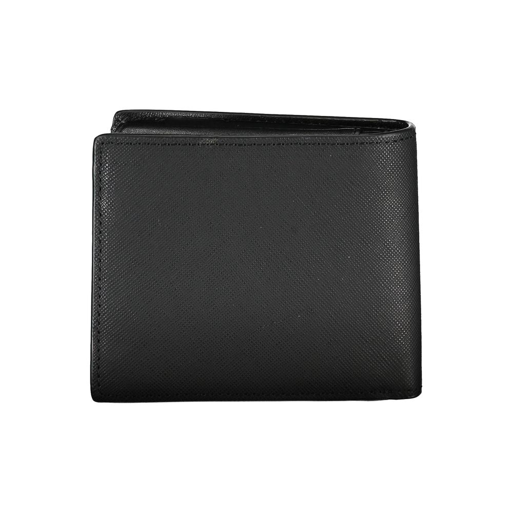 Black Leather Men Wallet - GLAMHUB BOUTIQUE 