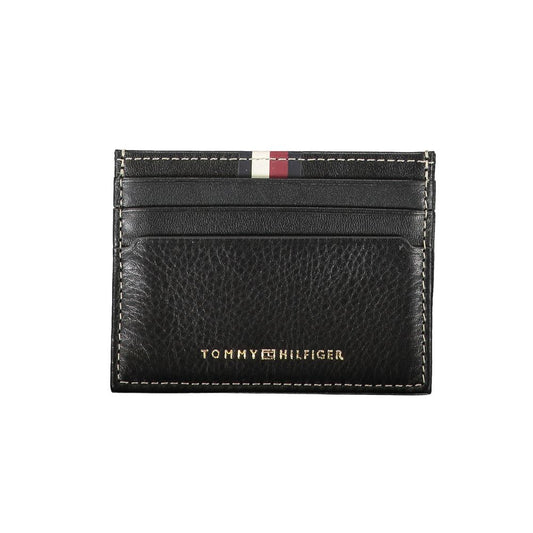 Black Leather Men Wallet - GLAMHUB BOUTIQUE 