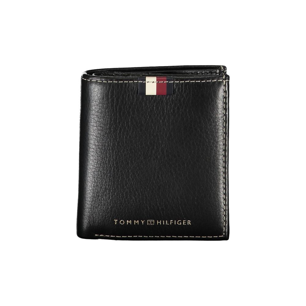 Black Leather Men Wallet - GLAMHUB BOUTIQUE 