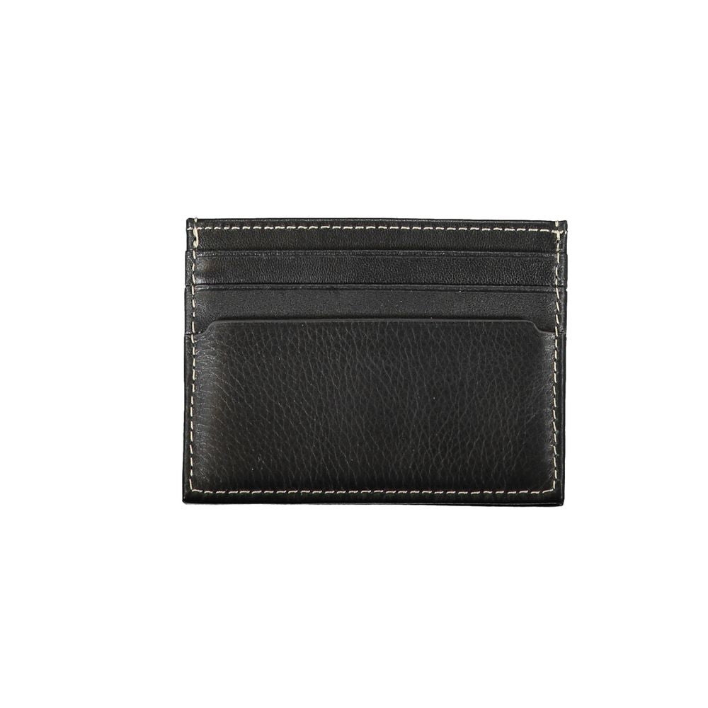 Black Leather Men Wallet - GLAMHUB BOUTIQUE 