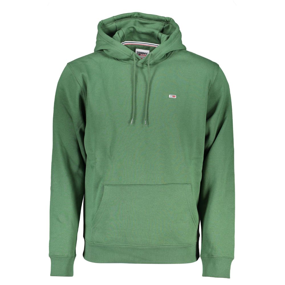 Green Cotton Men Sweater - GLAMHUB BOUTIQUE 