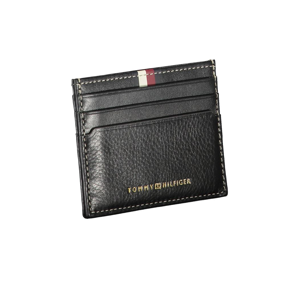 Black Leather Men Wallet - GLAMHUB BOUTIQUE 